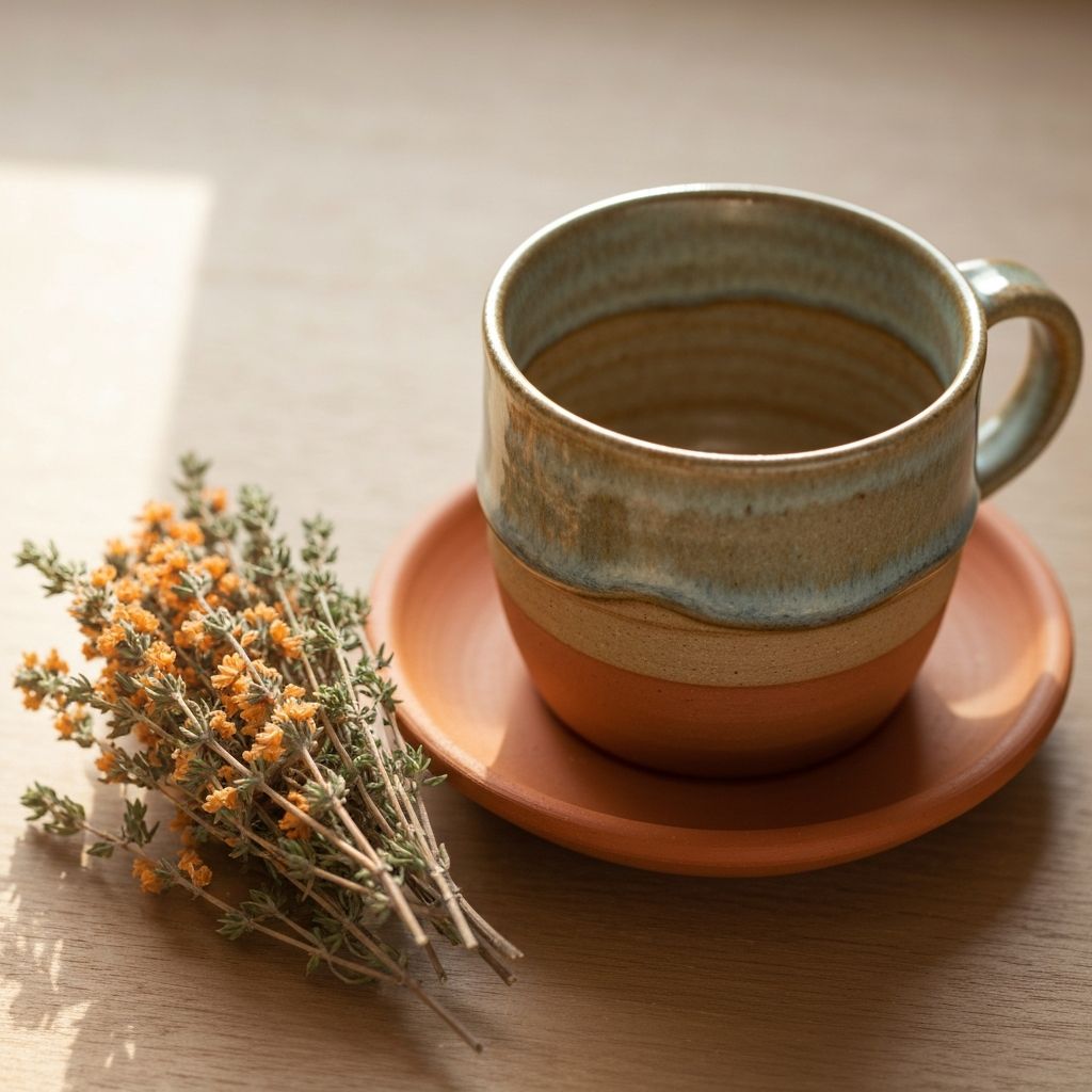 Taza de cerámica